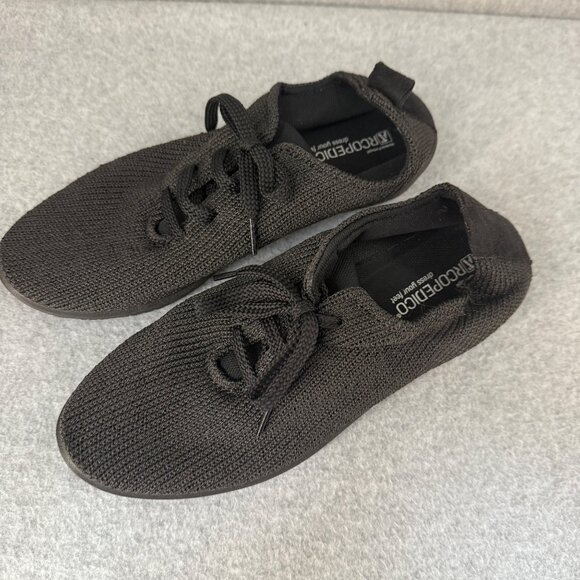 Arcopedico Black Knit Lace-Up Shocks Shoes Casual Sneakers Size 39 US 8 - 8.5 - Picture 9 of 14